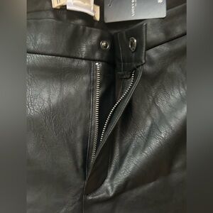 Lucky women’s faux leather slacks size 14 new